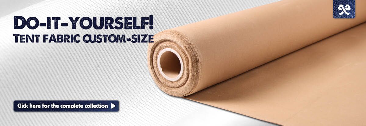 ESVO tents, tent fabric, tent canvas, tent poles, awnings